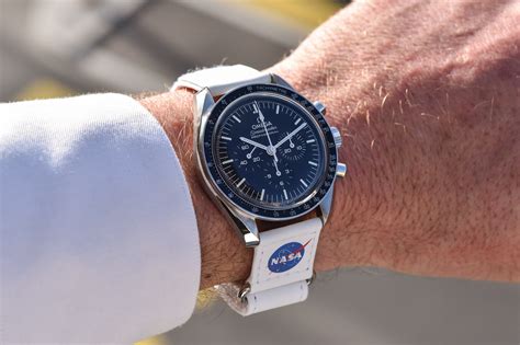 omega moon watch straps